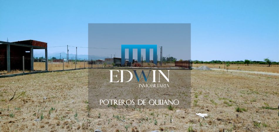Hermoso lote en esquina - Potreros de Quijano