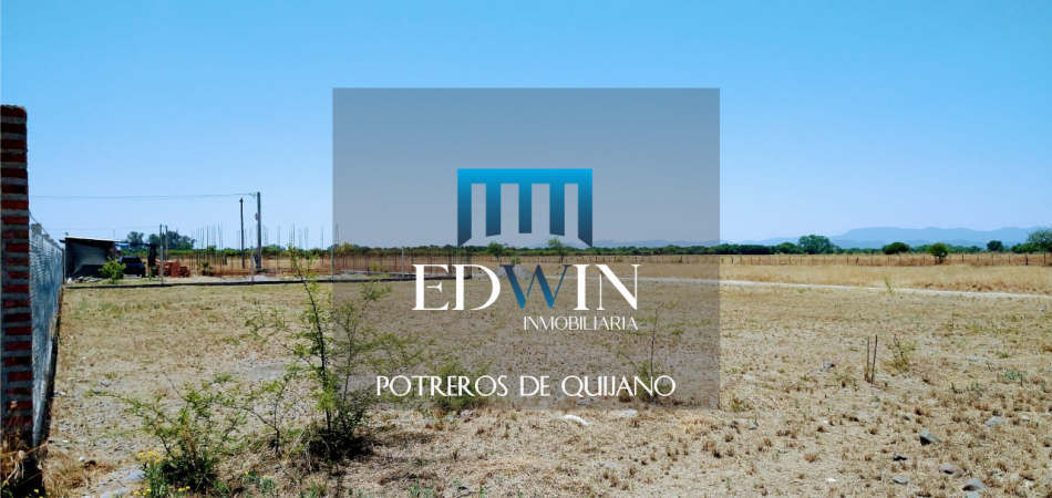 Hermoso lote en esquina - Potreros de Quijano